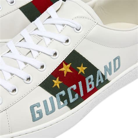 scarpe gucci con scritta dietro|sneaker donna Gucci.